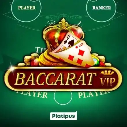 Baccarat VIP logo by Platipus Wintopia Casino