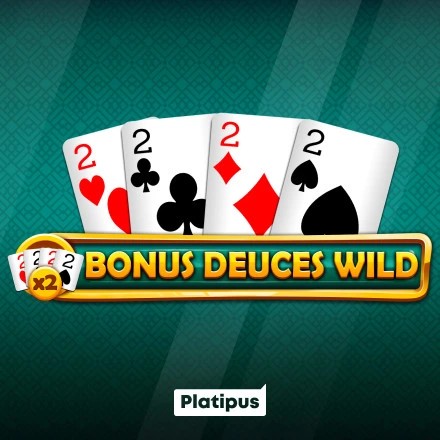 Bonus Deuces Wild logo by Platipus at Wintopia Casino