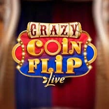 Crazy Coin Flip logo by Evolution at Wintopia Casino