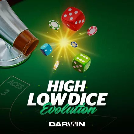 High Low Dice Evolution – slot by Darwin Gaming, featured at casino-wintopia.de